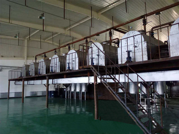 辽宁卧式动物油加工设备安装工程案例